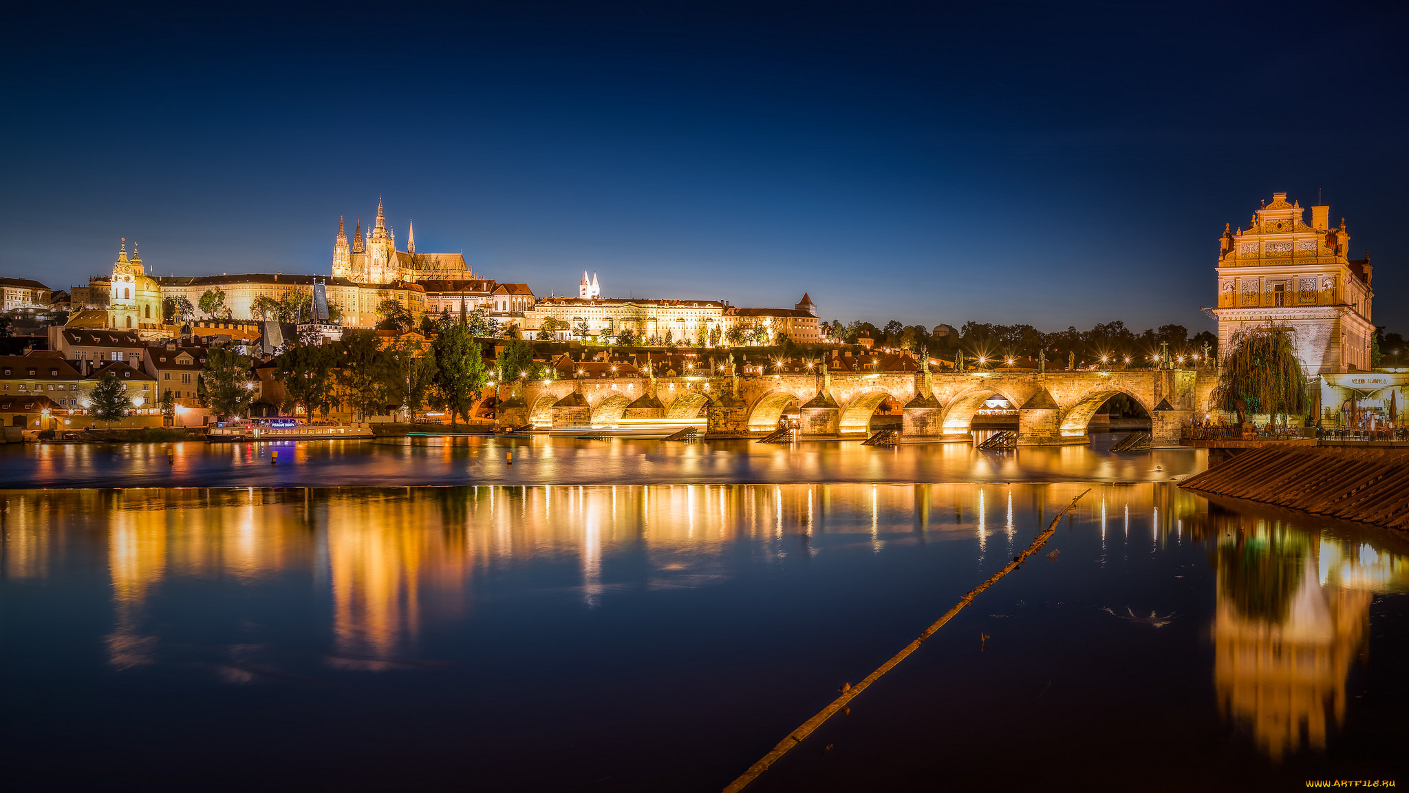 prague castle and charles bridge, ,  , , 